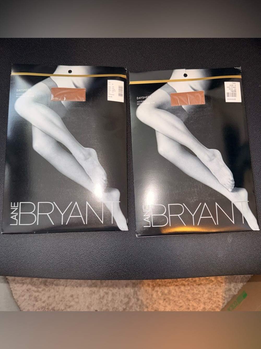 Lane Bryant pants hose size D NEW IN BOX